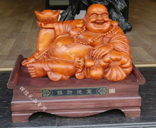 Feng Shui apertura regalo zhenzhai la decoración del hogar la riqueza Maitreya budista estatuas de la riqueza