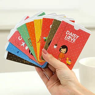  特价_批发定做 韩国可爱 薄 双面卡套 女士男士银行卡 公交通卡包