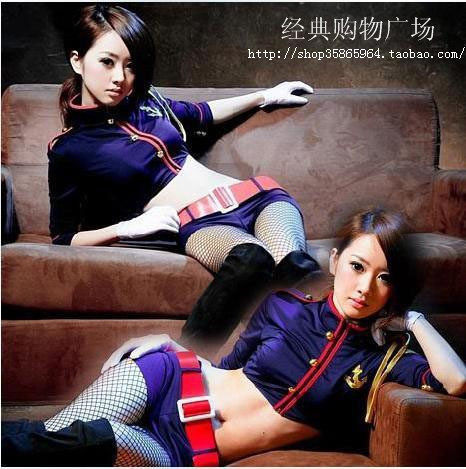 女警服装女警装DS服装夜店演出服领舞服制服诱惑演出服角色扮演