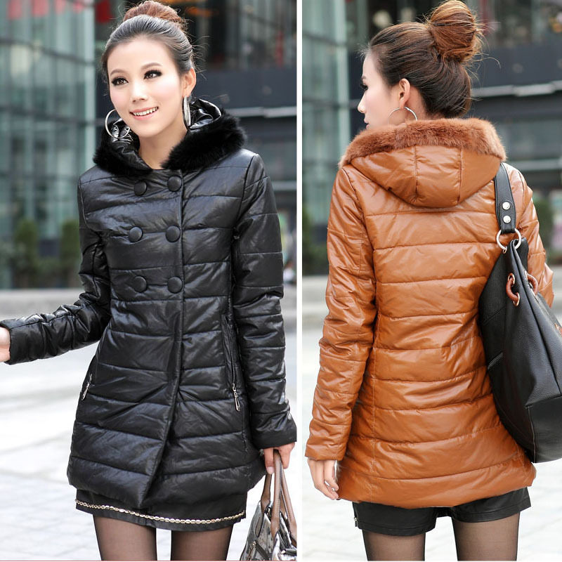 品牌女装专柜正品质2011冬装新款双排扣加厚棉服女式棉衣<span class=H>千百惠</span>款