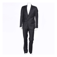 Gucci/古琦 正品 男式黑纹两扣西服套装 244630 春夏款现货
