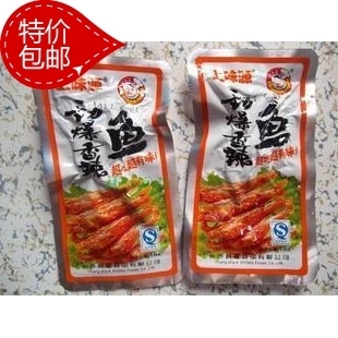 麻辣鱼干 毛毛鱼上 味源鱼仔 4种口味 江浙沪三盒/90包起包