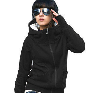 2011装新品 韩版细节大码女装 厚<span class=H>休闲</span><span class=H>女士</span>长袖卫衣情侣款<span class=H>外套</span>连帽