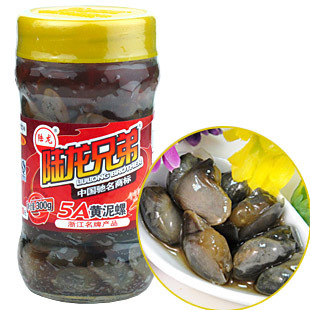  古法配制【醉是家乡滋味】宁波特产 陆龙5A黄泥螺 浙江名牌300g