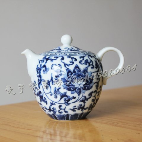 功夫茶具陶瓷青花茶壺譜洱茶具洋蓮過濾譜洱茶壺在類目 餐飲具, 茶具, 茶壺中 - 來自Buy2taobao.com提供專業的淘寶代購服務