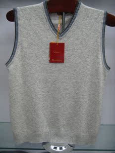 【正品】新款法国都彭男士<em>羊绒马甲</em> 毛<em>背心</em>…