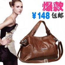 2011包邮WPKDS女包日韩手提单肩包斜挎包特价真皮牛皮