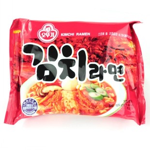  【天猫超市】韩国进口方便面 OTTOGI/不倒翁泡菜拉面120g/包