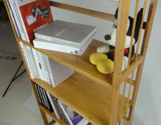 定制楠竹书架 加固加厚平板书柜 创意 现代实木 置物架 儿童小书