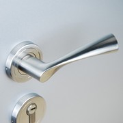 304拉丝不锈钢精铸实心执手锁 房间门锁  室内卧室门锁把手