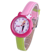 芭比手表果冻表，多彩皮带夜光儿童手表女孩，手表小学生手表