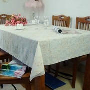 蔷薇之恋pvc压花桌布，台布茶几垫防水防油免洗田园