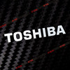toshiba标志金属贴东芝logo金属贴纸电脑，diy贴手机防辐射贴