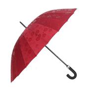安妮雅24骨男女超大雨伞弯柄晴雨伞遮阳伞创意，长柄双人商务暴雨伞