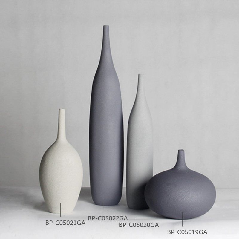 Modern minimalist cement stone Floral organ vase ornament Decoration Office Industrial wind Black and white ash ornamentin the Home accessories , Vase/Flower/Artificial flowers/Imitation jewelry , Flower/Vase , Vase category - from Buy2taobao.com to provide professional Taobao agent buy service