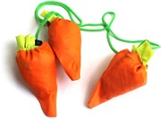  胡萝卜折叠环保袋订做LOGO 水果环保购物袋 袋印字