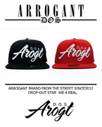 ARROGANT原创美式街头滑板SWAG夜光款snapback死飞可调节棒球帽