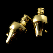 纯铜金属耳机壳9 9.2 10 11mm耳机单元金夜壶动铁动圈DIY耳机外壳