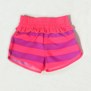 size3-7y英国原单儿童沙滩裤，女童女宝宝，小中童短裤海滩裤热裤