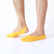 春夏季袜跟镂空吊带男士袜子，棉质纯色浅口防滑不掉跟隐形船袜