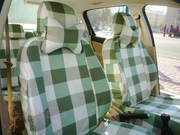 订做天然纯棉帆布专用汽车，座套高尔夫7四季全包汽车坐套