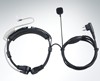对讲机耳机M头空导管耳机SMP418 A8 GP3688喉控对讲机耳机手指PTT