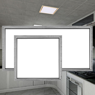 LED吸顶灯厨房灯嵌入式厨卫灯集成吊顶卫生间灯具厕所灯阳台浴室