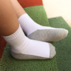 男童袜子纯棉白色儿童袜子，秋冬季加厚女童，棉袜男孩运动中筒袜学生
