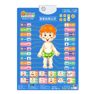 包邮小孩识字有声挂图汉语拼音宝宝学习幼儿童