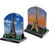 法国埃菲尔铁塔白天夜晚景色3D纸模型diy非成品自备剪胶水制作