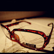 豹纹潮人男女时尚眼镜架非主流，个性装饰近视，豹纹黑框tr90眼镜框
