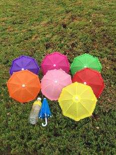 宝宝礼物小雨伞玩具伞，幼儿园装饰道具儿童伞，糖果色荷叶边花伞