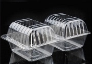 加厚K57吸塑盒/蛋糕打包盒/塑料透明点心盒/西点穆斯盒100个装