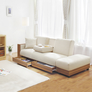 布艺沙发床日式多功能，沙发床收纳可拆洗双人，小户型折叠沙发床