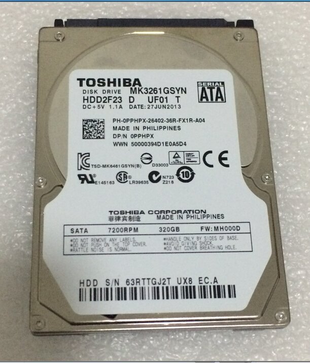 三年包换7200转16M320G SATA 2.5寸 串口笔