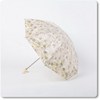 宏达二折提花布刺绣伞，太阳伞遮阳伞雨伞，防紫外线伞晴雨伞