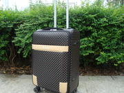 neilcuritis中号拉杆箱包22寸行李箱，飞机轮密码箱pu皮旅行箱男女