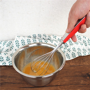 手动打蛋器打奶油 不锈钢12/16线手持家用搅拌器 烘焙厨房小工具