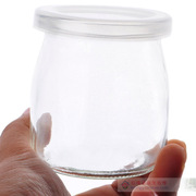 透明150ml200ml大口布丁杯酸奶杯，玻璃牛奶瓶果冻杯果酱分装瓶子