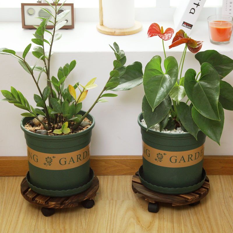 undefined2 Charring wooden circular Removable wheel Faceplate frame Spend a few Tray base ventilation Bracketundefinedin the Residential furniture , Shelf , Flower/Spend a few category - from Buy2taobao.com to provide professional Taobao agent buy service