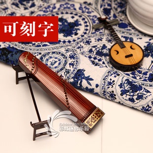 手工制作迷你古筝模型微缩摆件娃娃乐器男女朋友生日中国传统礼物