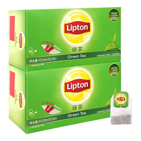 立顿绿茶100袋