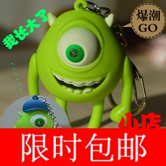 创意小礼物 多啦a梦机器猫钥匙扣LED发声发光