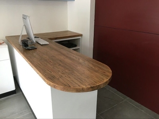 松木板榆木板实木桌面板吧台板原木隔板实木餐桌板窗台板层板