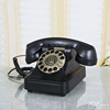 旋转拨仿古电话机欧式客厅复古电话机卧室固定电话座机摆件