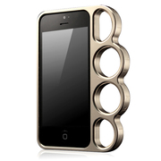 金属铝合金手机壳适用苹果5se手机8plus套iphone5S边框7P防身指环13Pro/14金属壳SE2/3代个性保护套i7/8外壳