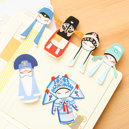 韩国文具创意中国风京剧脸谱古典造型看大戏可