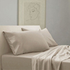 rozene贡缎床上用品4件套双面天丝，四件套欧式床品家纺纯色1.5简约