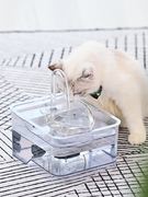 猫咪饮水机恒温加热喝水器过滤流动水自动循环水碗宠物狗用品