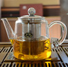 雅风耐高温玻璃茶壶大容量花茶壶，家用普洱红茶壶，不锈钢过滤泡茶壶